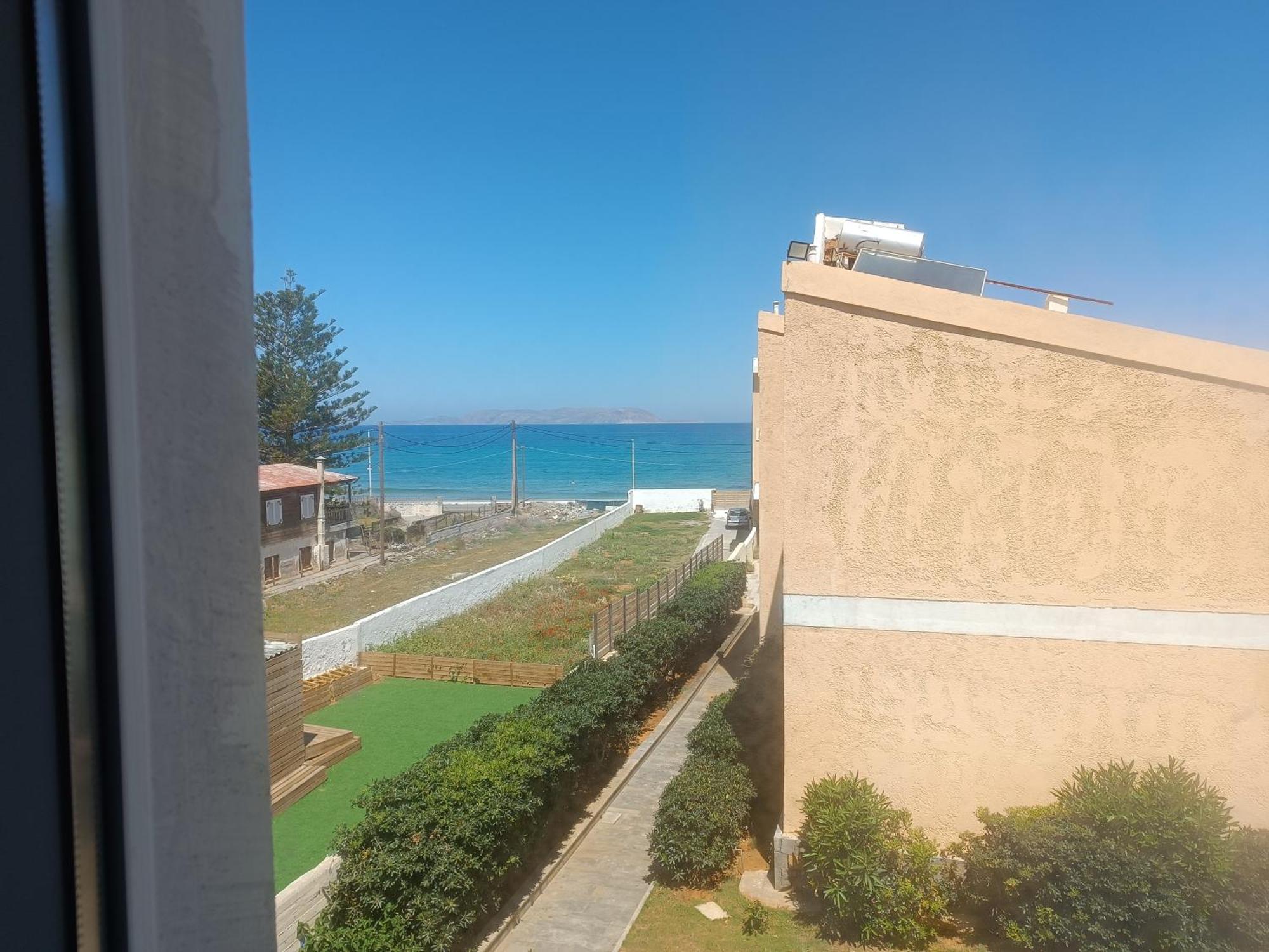 Niros Beachfront Aparthotel Kokkini Hani Rom bilde