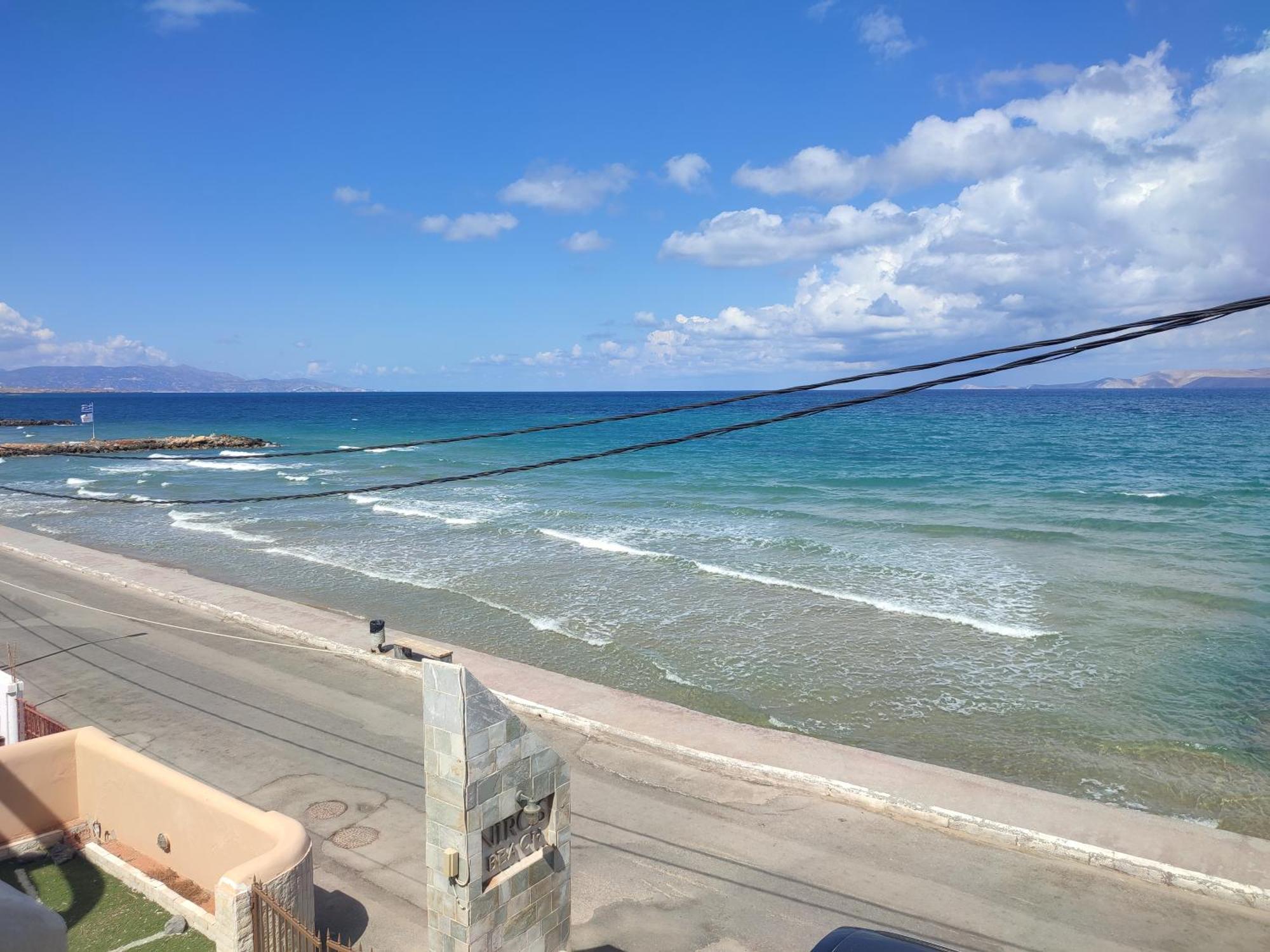 Niros Beachfront Aparthotel Kokkini Hani Eksteriør bilde