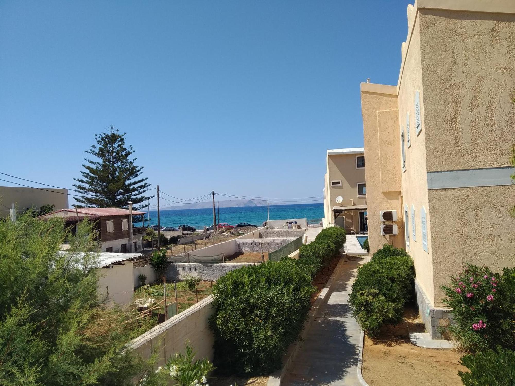 Niros Beachfront Aparthotel Kokkini Hani Eksteriør bilde