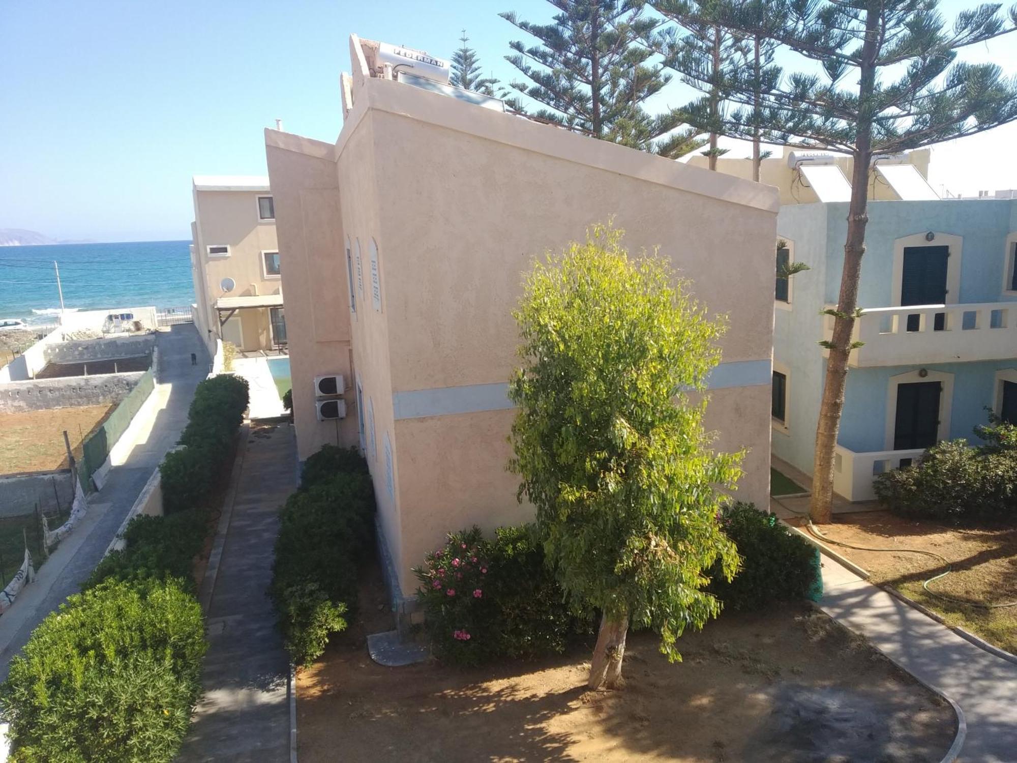 Niros Beachfront Aparthotel Kokkini Hani Eksteriør bilde